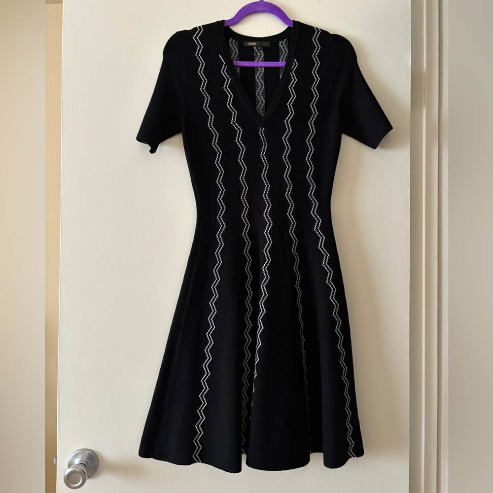 Warm and comfy knit Maje dress